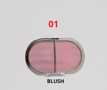 Load image into Gallery viewer, Miss Rose 2 in 1 Blusher In Gold Packing
