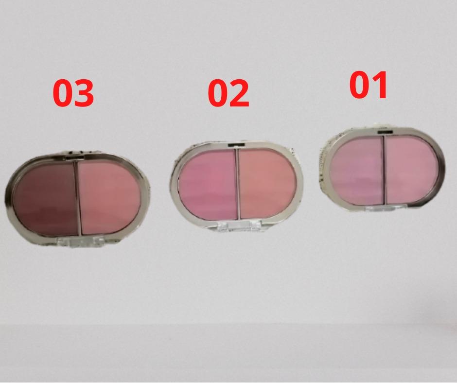 Miss Rose 2 in 1 Blusher In Gold Packing