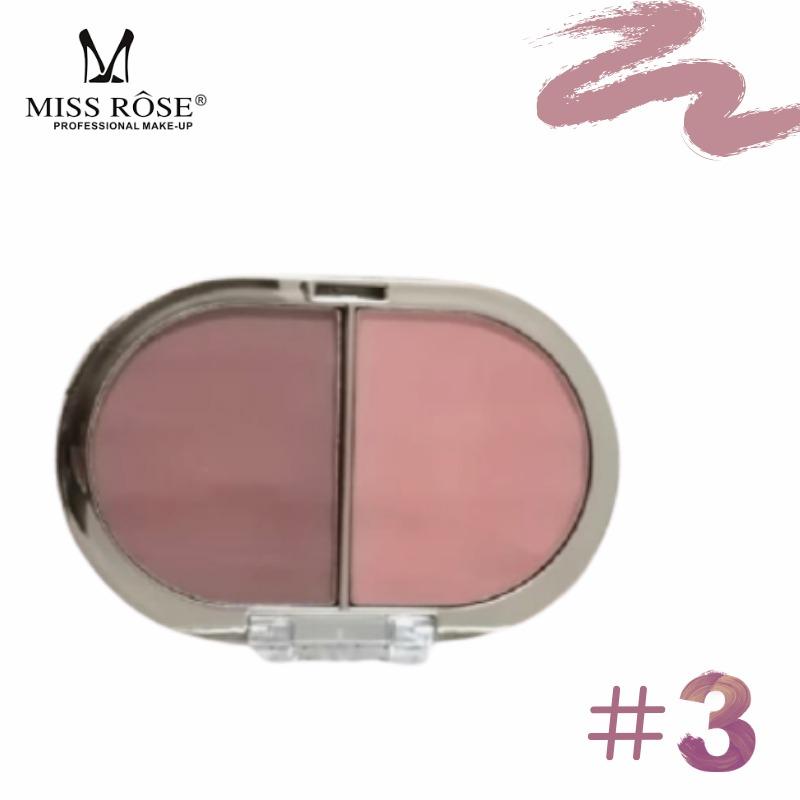 Miss Rose 2 in 1 Blusher In Gold Packing