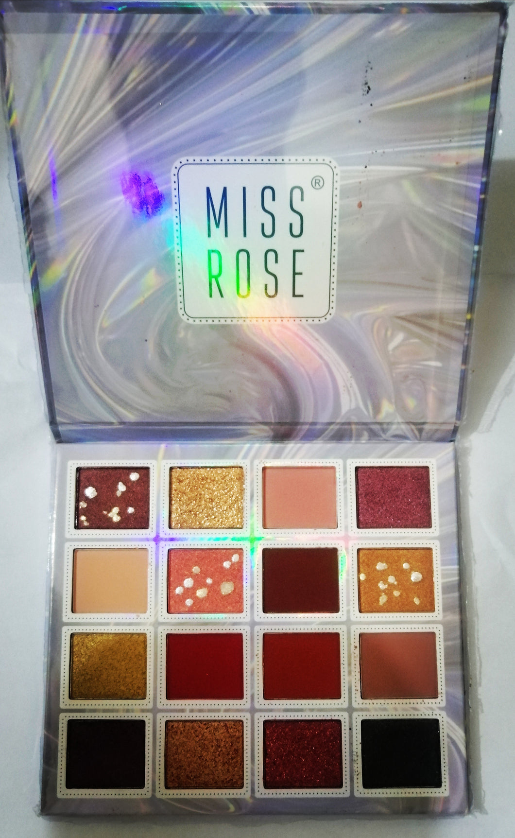 MISS ROSE 16 Color Pigment Eyeshadow Palette
