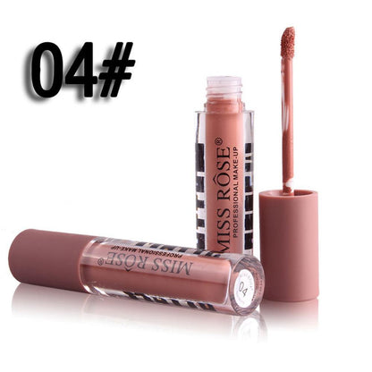 MISS ROSE New Fashion Color Matte Gloss (Set of 6)