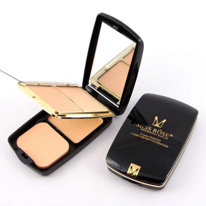 MiSS ROSE 3 in 1 Compact Powder