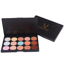 Load image into Gallery viewer, Miss Rose 15 Colours Concealer and Contour Palette Makeup Cream
