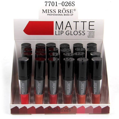 Miss Rose Nude Matte Lip Gloss (Set of 6)