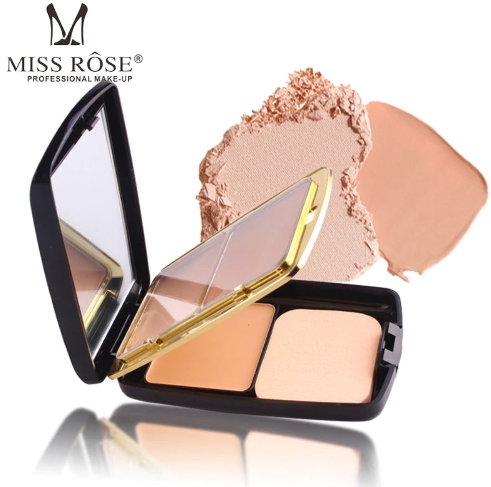 MiSS ROSE 3 in 1 Compact Powder