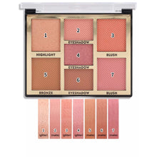 Load image into Gallery viewer, Miss Rose 7 Color Face Palette

