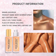 Load image into Gallery viewer, Miss Rose Body Shimmer Mist

