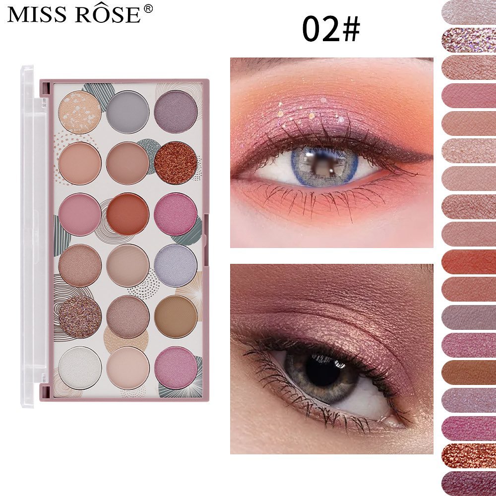Miss Rose New 18 Color Eyeshadow Palette
