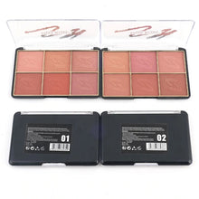 Load image into Gallery viewer, Miss rose 6 color blush kit
