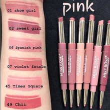 Load image into Gallery viewer, MISS ROSE Lipsticks Plus Liner
