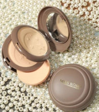 Load image into Gallery viewer, Miss Rose Brown Triangle Compact powder
