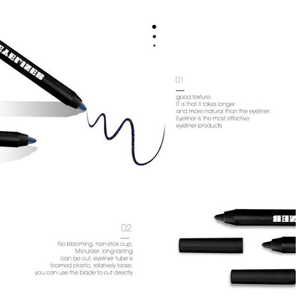 Miss Rose Gel Eyeliner Pencil – Black