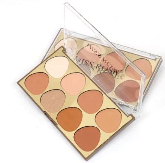 MISS ROSE 8 color 3D Contour Palette