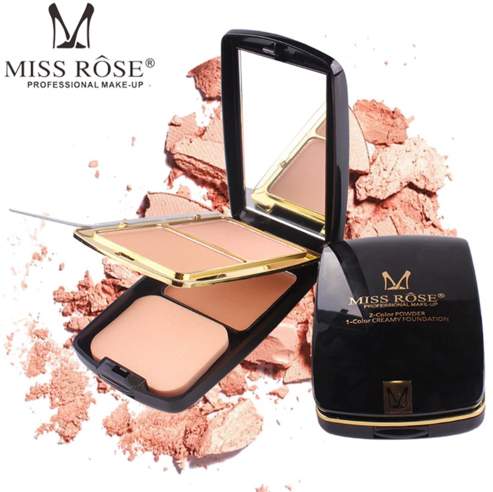 MiSS ROSE 3 in 1 Compact Powder