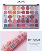 Load image into Gallery viewer, Miss Rose new 40 colors eyeshadow palette
