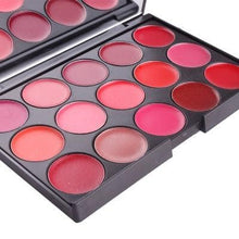 Load image into Gallery viewer, Miss Rose 15 Color Lipstick Matte Lip Cream Palette
