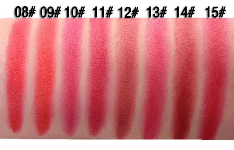 Miss Rose 15 Color Lipstick Matte Lip Cream Palette