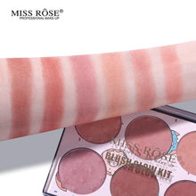 Load image into Gallery viewer, 6 Color Miss Rose Blush Palette
