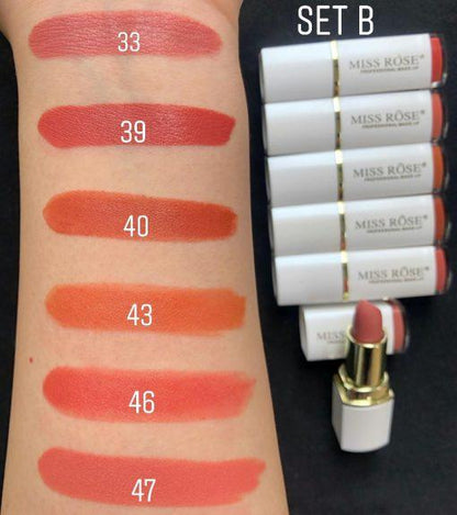 Miss Rose 3D Mineral Lipstick White