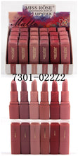 Load image into Gallery viewer, MISS ROSE Set of 6 Matte Lipsticks
